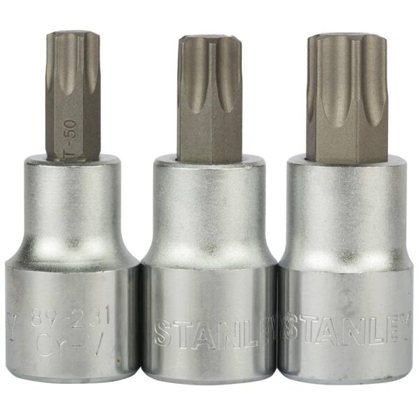 9 Pc 1/2" Dr Torx Bit Socket Set Model No: 89-098 - Image 4