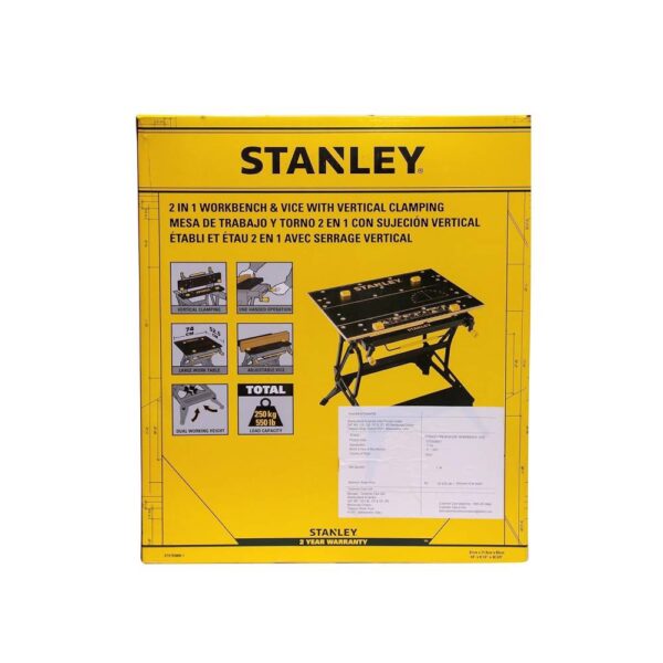 Double Height Workbench & Vice Model No: STST83800-1 - Image 3