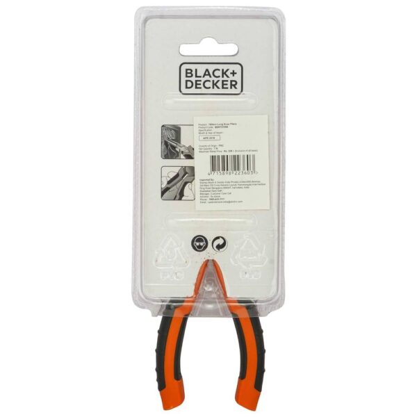 Long Nose Plier Model No: BDHT81586 - Image 3