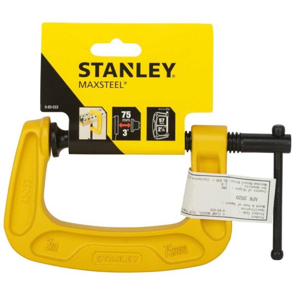 Maxsteel "G" Clamp Model No:   0-83-031 - Image 7