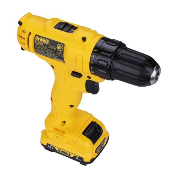 12v Drill Driver Model No: DCD700D2-B1 - Image 3