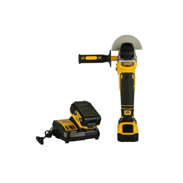 18v, 5.0ah, 100mm Brushless Slide Mag Kit Model No: DCG405P2-IN - Image 6