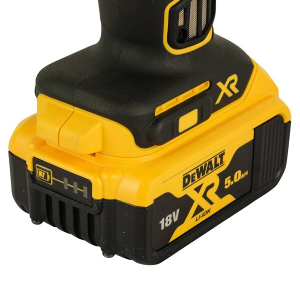 18v, 5.0ah, 100mm Brushless Slide Mag Kit Model No: DCG405P2-IN - Image 5