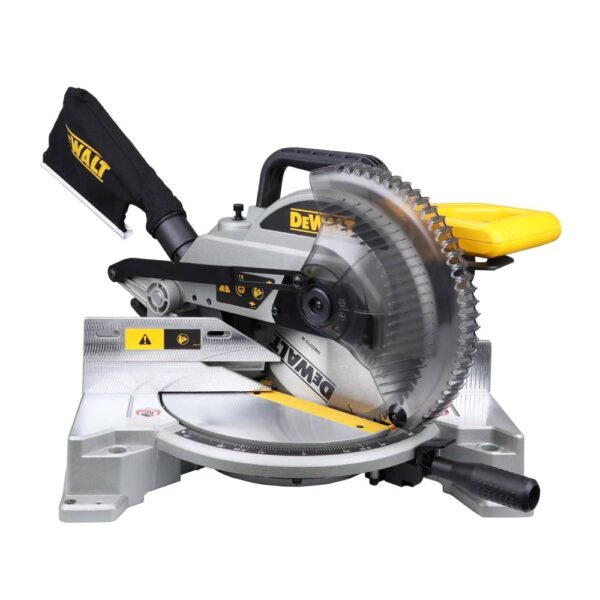 254mm Compound Mitre Saw + 80t Alu Blade Model No:  DW714 - Image 7