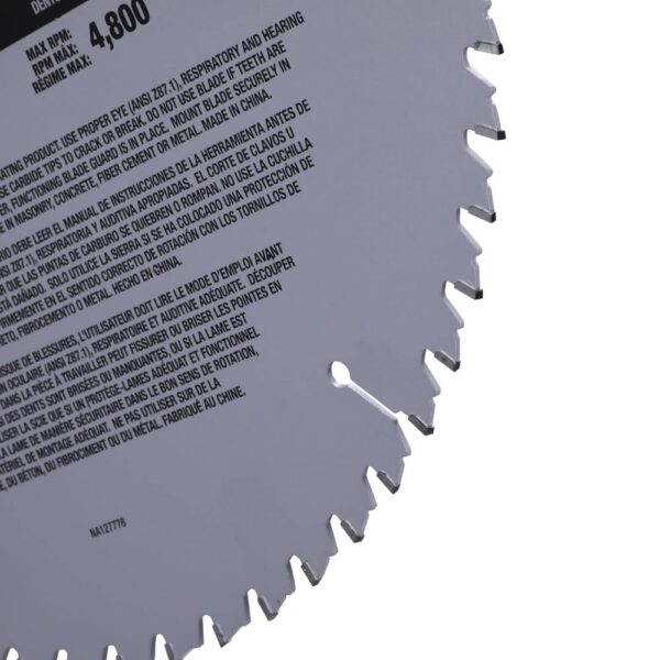 305mm Single Bevel Mitre Saw Model No: DWS715 - Image 6
