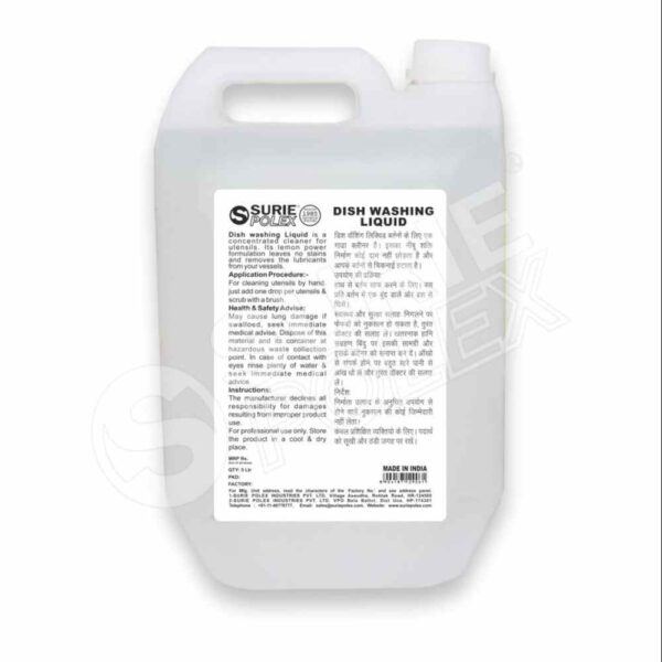 Dish Washing Liquid Model No: 5 Ltr - Image 4