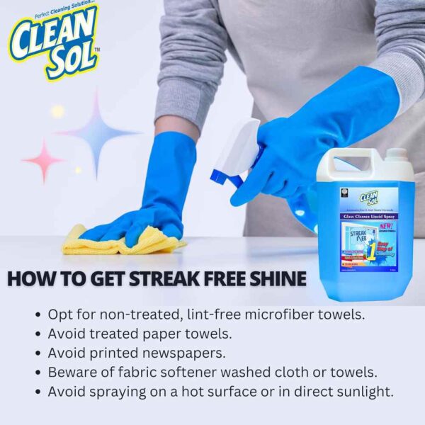 Glass Cleaner Model No: 5 liters - Image 4