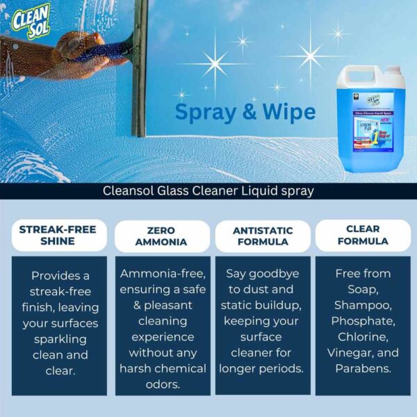 Glass Cleaner Model No: 5 liters - Image 3