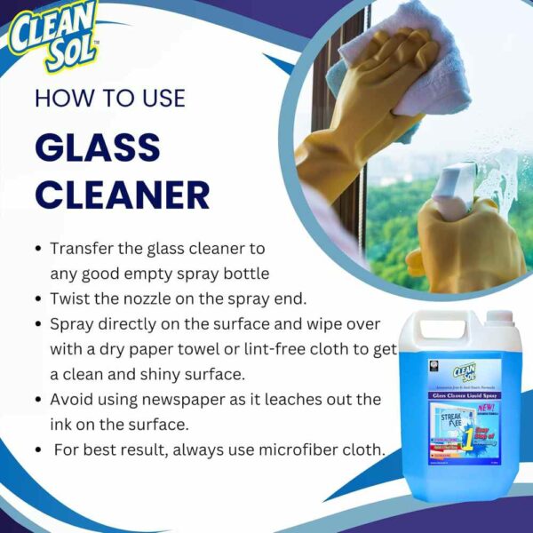 Glass Cleaner Model No: 5 liters - Image 6