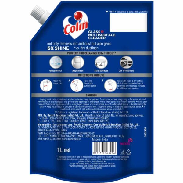 Glass cleaner Model No: 1 liter - Image 2