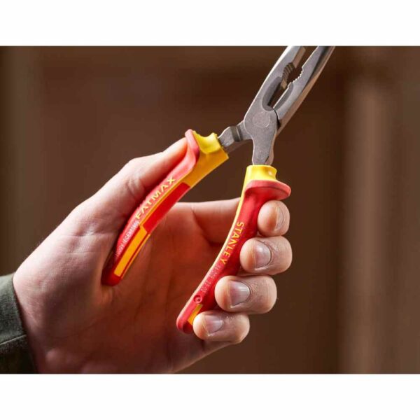Vde Bent Nose Pliers - 200m Model No: 0-84-008 - Image 2
