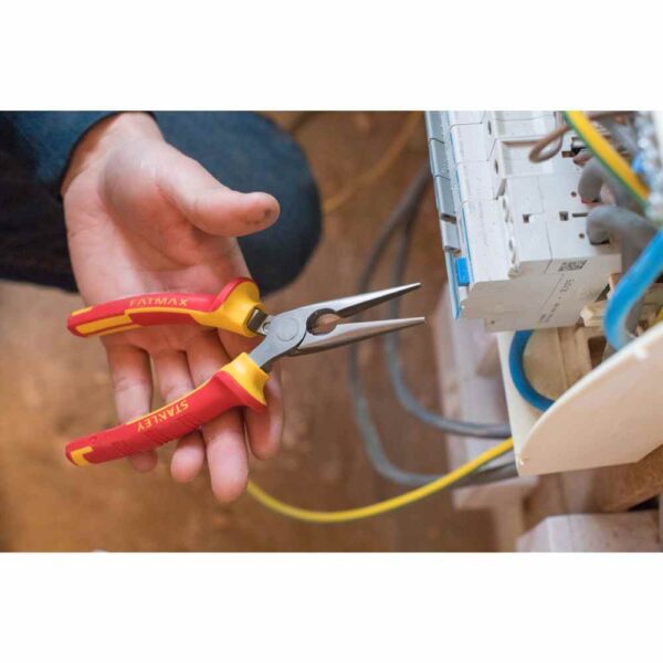 Vde Long Nose Plier 160mm Model No: 0-84-006 - Image 3