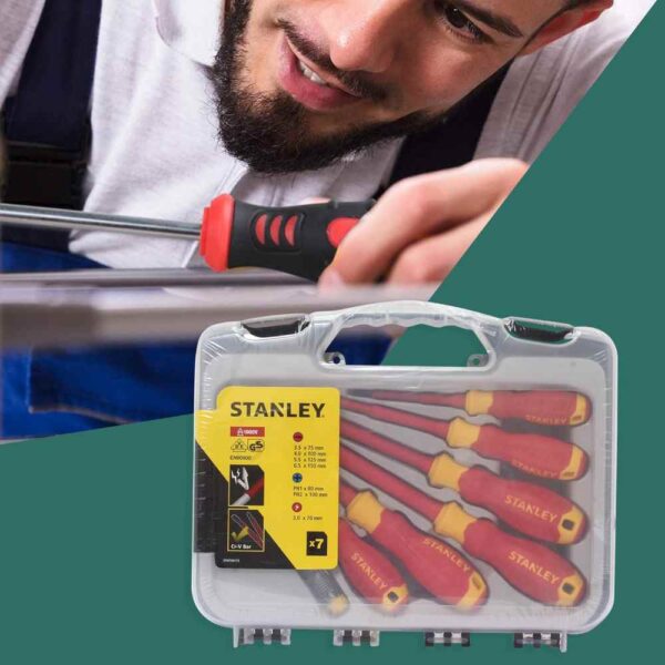 7pcs Vde Screwdriver Set Model No: STMT60175 - Image 5